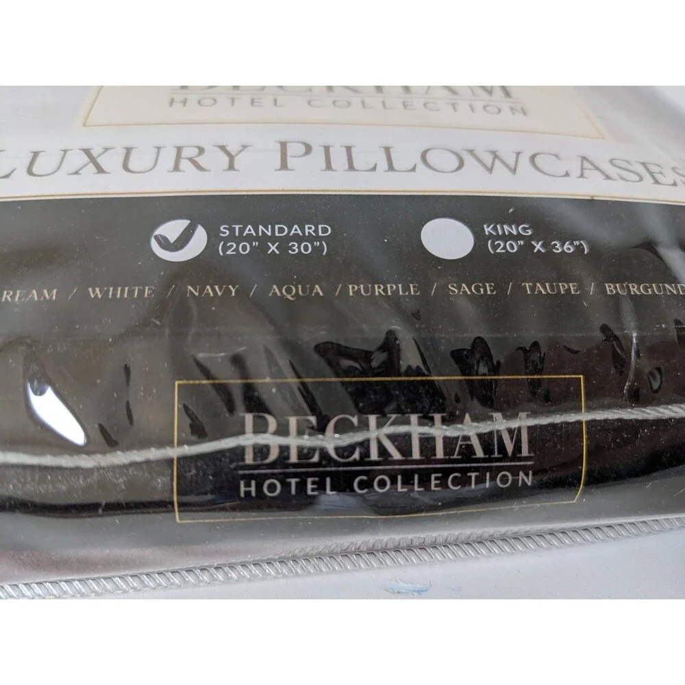 Pillow Cases Set 4 Hotel Quality Soft Breathable Cover Microfiber Brown Beckham